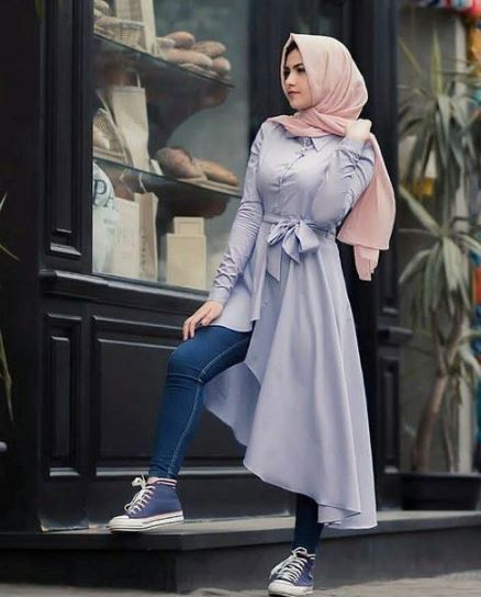 sporty casual hijab