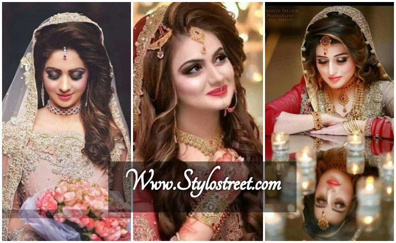 Latest Asian Party Wedding Hairstyles 2018-2019 Trends – diKHAWA Fashion -  2022 Online Shopping in Pakistan