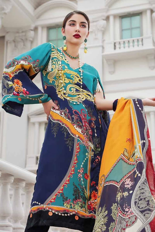 Gul Ahmed Winter Silk Collection 2024 Unstitched With Price