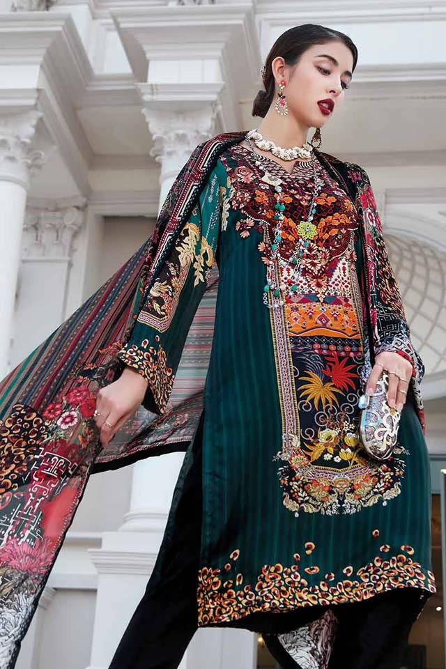 Gul Ahmed Winter Silk Collection 2024 Unstitched With Price
