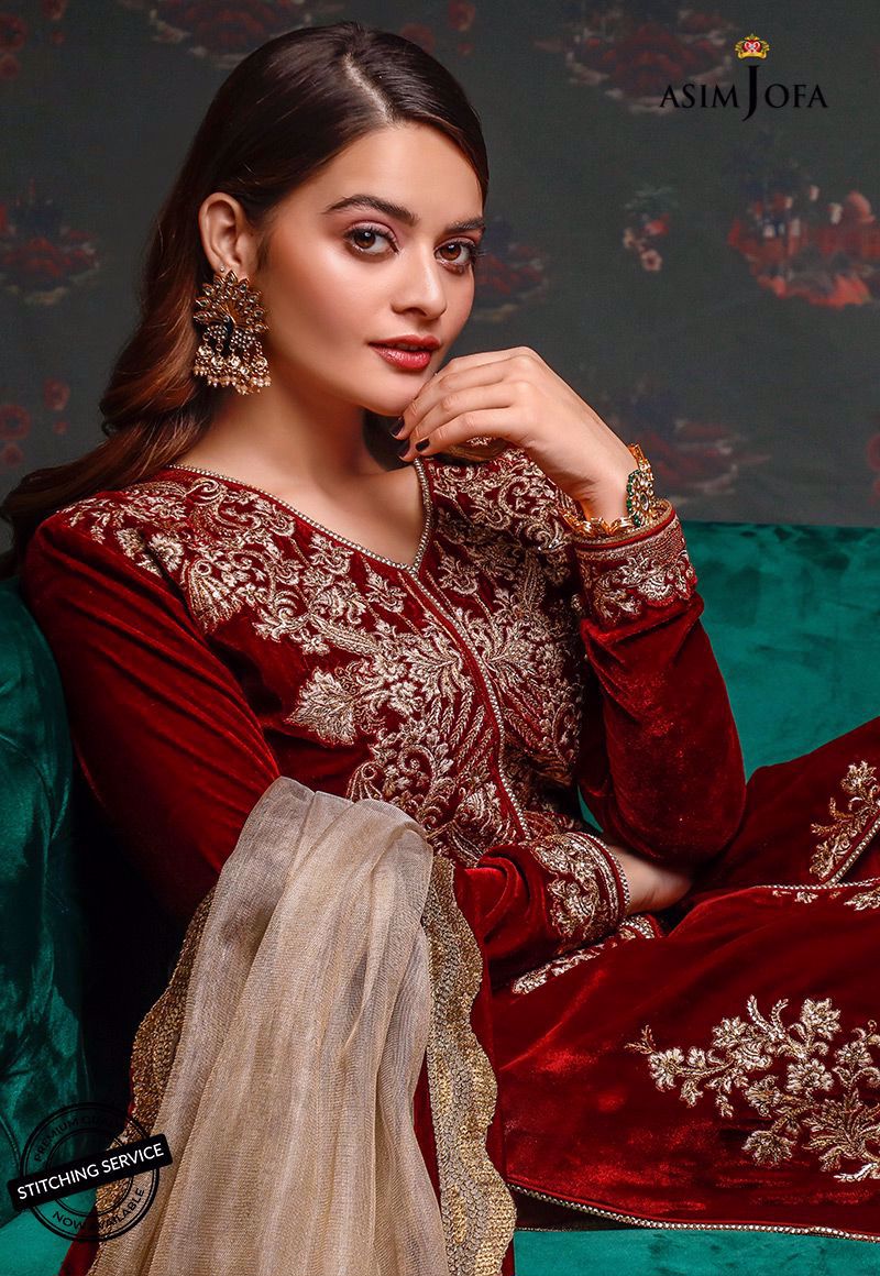 Asim Jofa Velvet Collection 202122 For Girls And Women