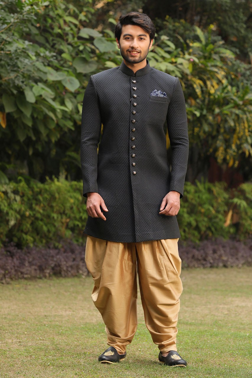 Black Sherwani For Groom Ideas By Top Brands 2021