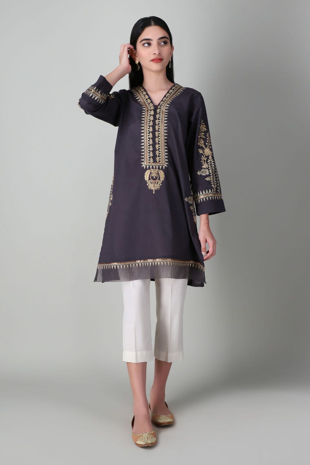 Khaadi Kurta Printed & Embroidered Collection Sale 2023