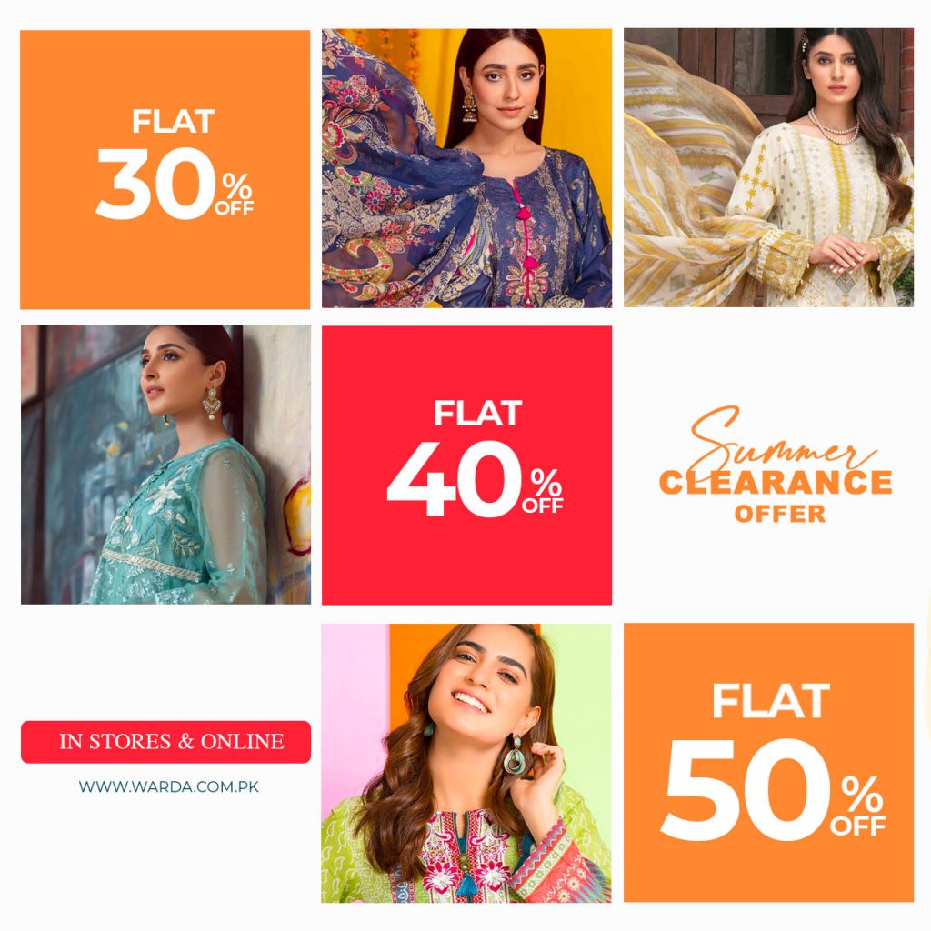 Warda Eid Sale 2024 Flat 50% Off Collection (Live Now)