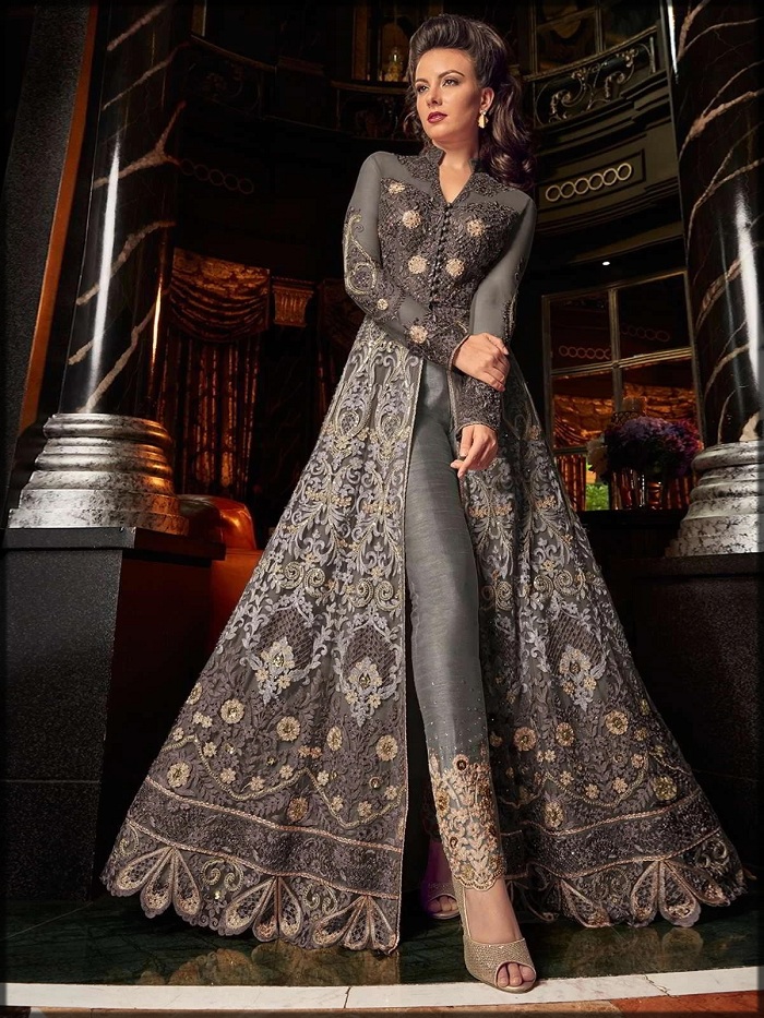 Pakistani Gown Style