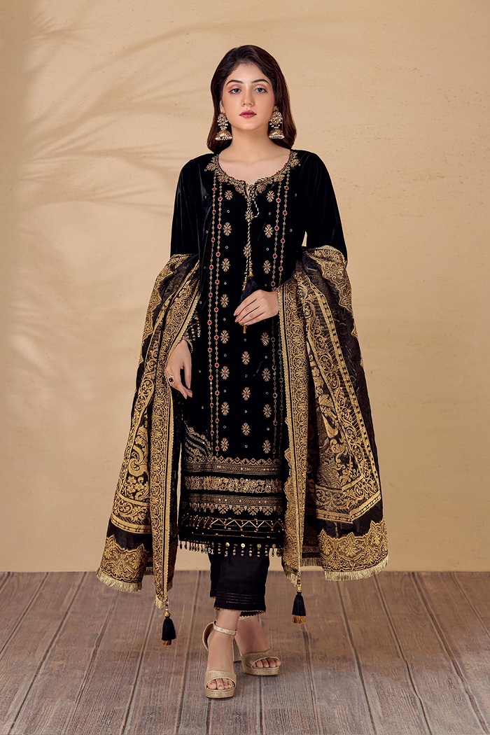 Bonanza Satrangi Winter Velvet Collection 2024 With Price