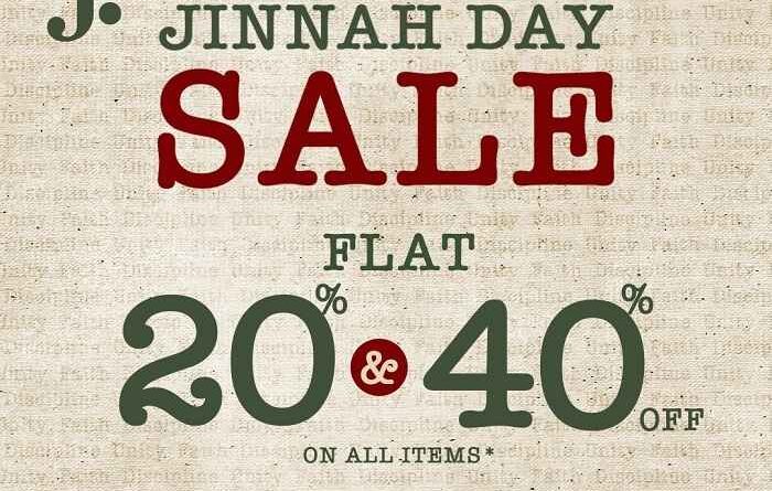 J. Jinnah Day Sale