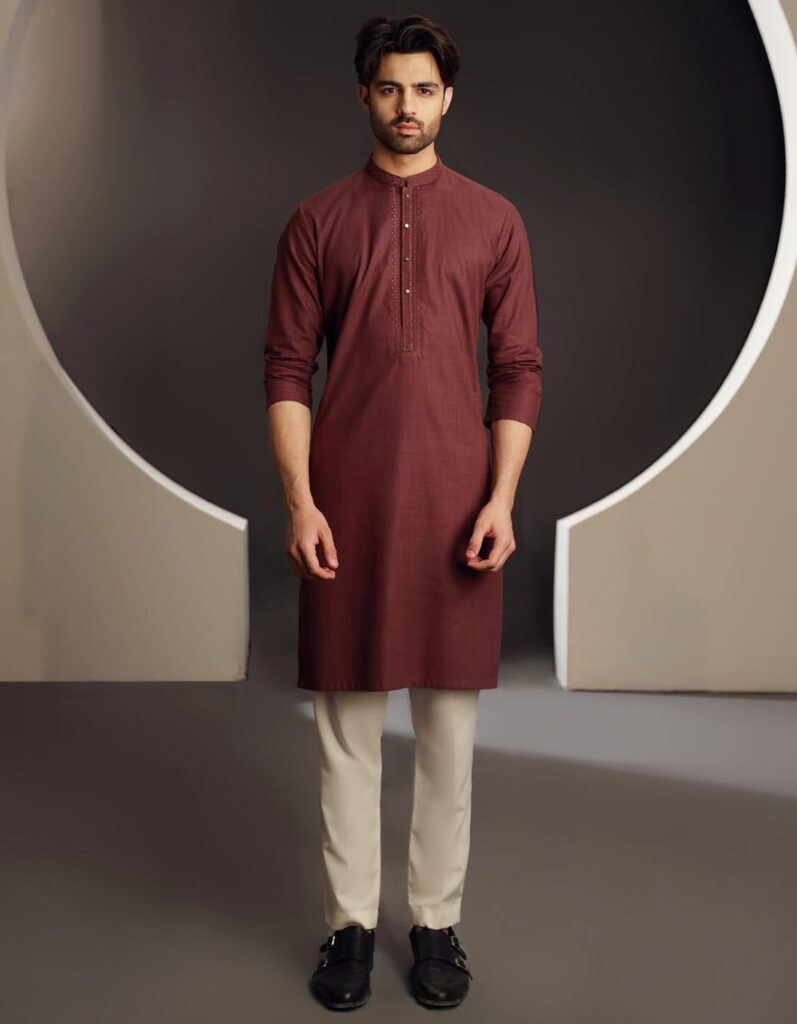 Junaid Jamshed Men’s kurta 2024