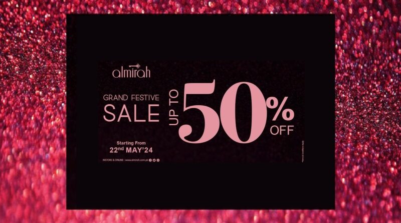 Almirah Grand Festive Sale 2024