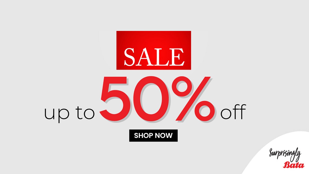 Bata Shoes Sale 50% Off