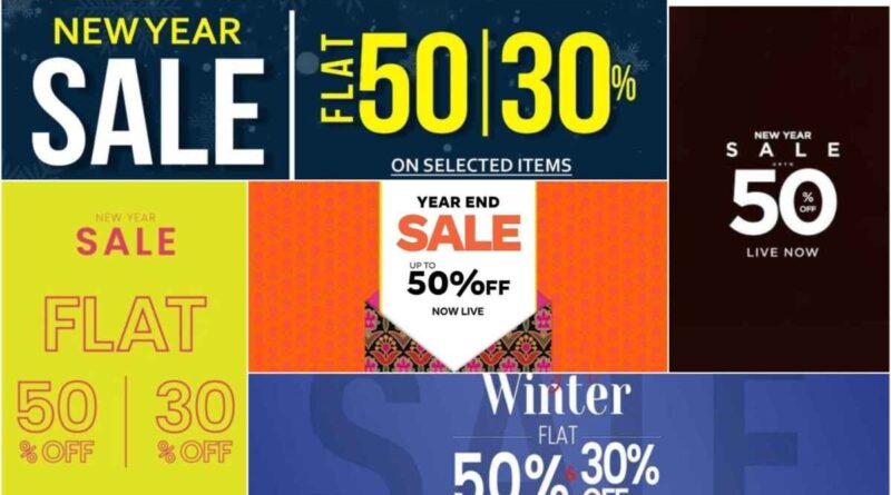 New Year Sale On Brands