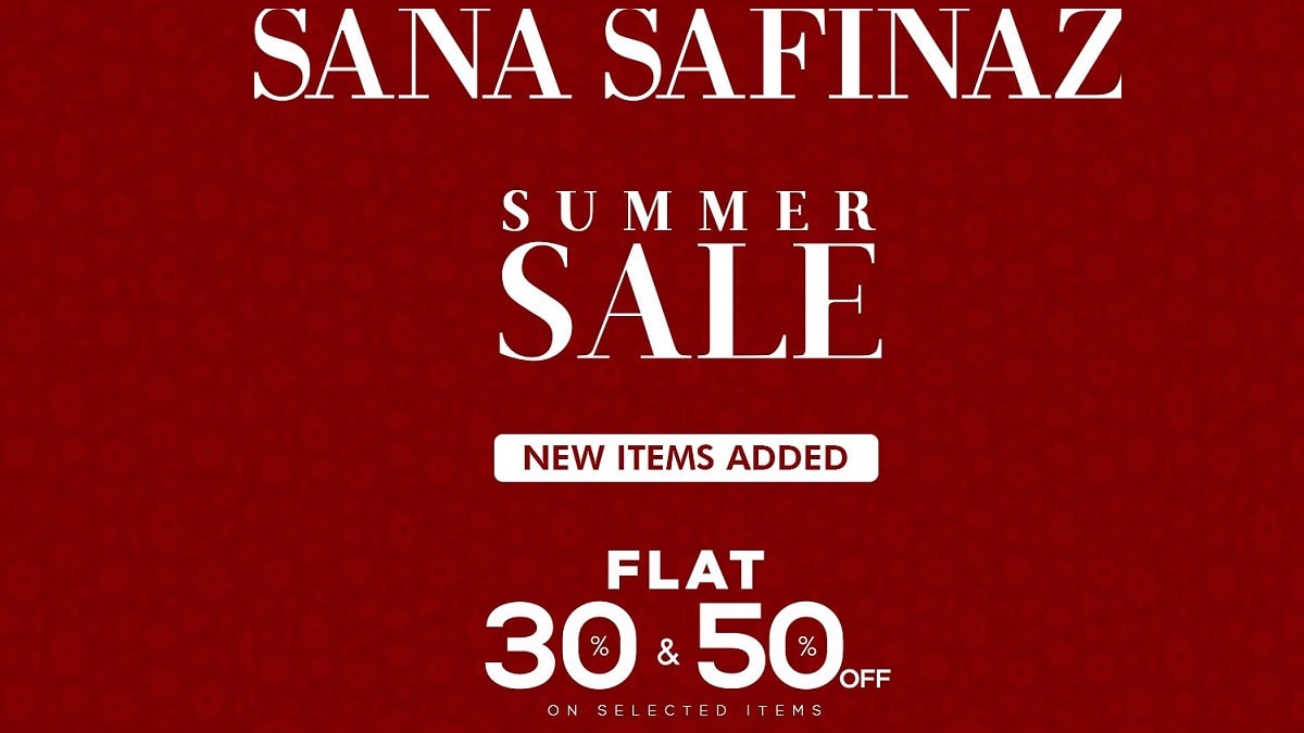 Sana Safinaz Summer Sale