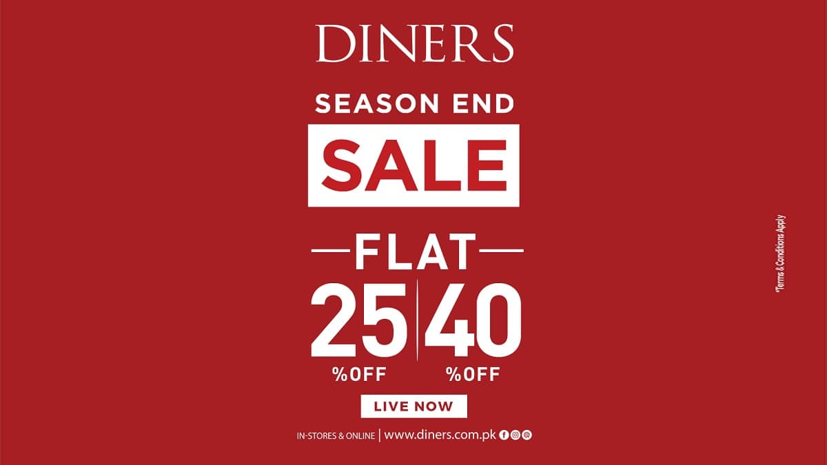 diners season end sale