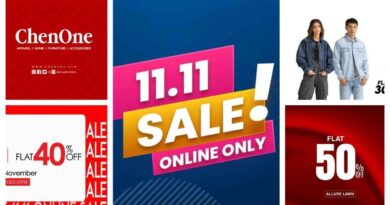 11.11 Sale By Top Clothing Brands