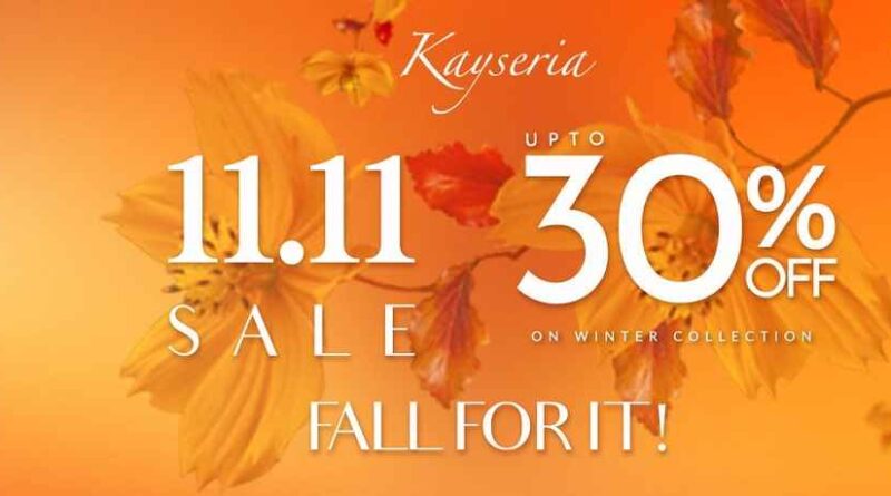 Kayseria 11.11 Sale