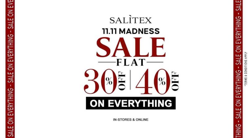 Salitex 11.11 Sale