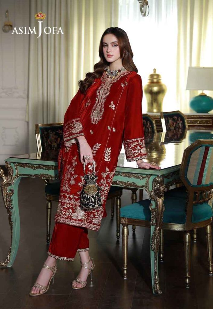 Asim Jofa Velvet Collection