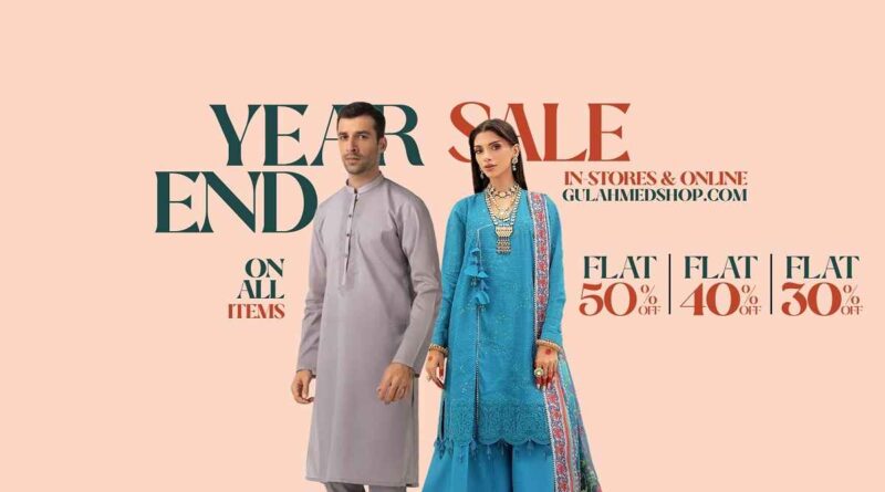 Gul Ahmed Year End Sale