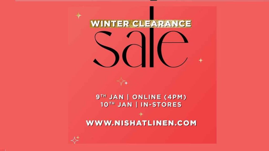 Nishat Linen Winter Clearance